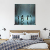 Toile Danse sous la pluie (Insitu(Chambre))