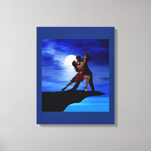 TOILE DANSER À LA LUMIÈRE DE LA LUNE (Recto)