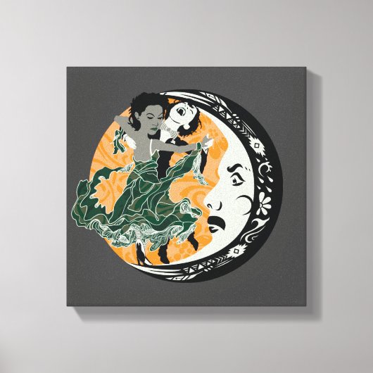 Toile danser avec votre obscurité (Recto)