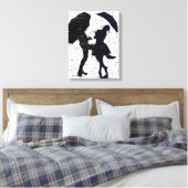 Toile Danser sous la pluie (Insitu(Chambre))