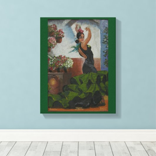 Toile Danseur (Insitu (Plancher de Bois))