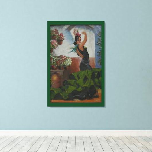 Toile Danseur (Insitu (Plancher de Bois))