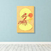 Toile Danseur Abstrait (Insitu (Plancher de Bois))