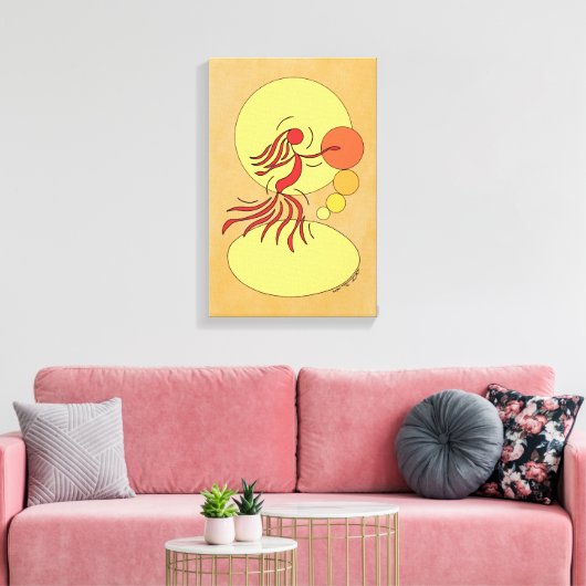 Toile Danseur Abstrait (Insitu(Salon))