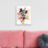 Toile Danseur amérindien II (Insitu(Salon))