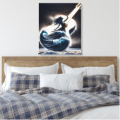 Toile Danseur de vague à la guitare (Insitu(Chambre))