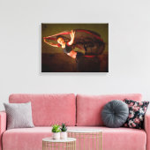 Toile Danseur Népal (Insitu(Salon))