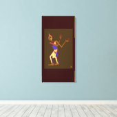 Toile Danseur thaïlandais - homme (Insitu (Plancher de Bois))
