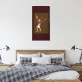 Toile Danseur thaïlandais - homme (Insitu(Chambre))