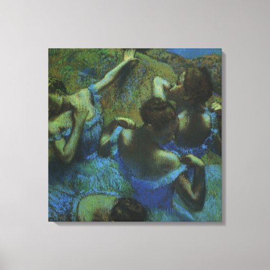 Toile Danseurs bleus par Edgar Degas, Impressionnisme Vi (Recto)