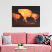 Toile Danseurs chinois 2010 (Insitu(Salon))