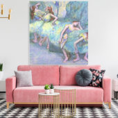 Toile Danseurs de ballet dans les ailes par Edgar Degas (Insitu(Salon))