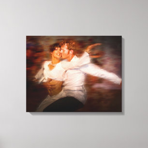 Toile Danseurs de salle de bal