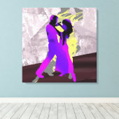 Toile Danseurs de tango argentin (Insitu (Plancher de Bois))