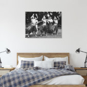 Toile Danseurs HawaiiHula Photo Hawaii (Insitu(Chambre))