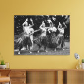 Toile Danseurs HawaiiHula Photo Hawaii (Insitu(Salon))