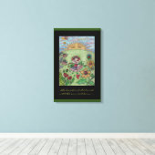 Toile Danseurs ukrainiens Art populaire (Insitu (Plancher de Bois))