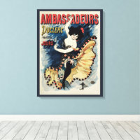 Danseuse flamenca Art nouveau vintage, Ambassadeur