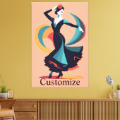 Toile Danseuse flamenco Thunder_Cove (Insitu(Salon))