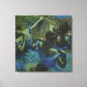 Toile Danseuses bleues par Edgar Degas, Impressionnisme (Recto)