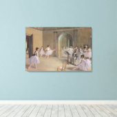 Toile Danseuses dans le Foyer de l'Opéra par Edgar Degas (Insitu (Plancher de Bois))