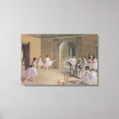 Toile Danseuses dans le Foyer de l'Opéra par Edgar Degas (Recto)