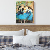 Toile Danseuses Degas Blue (Insitu(Chambre))