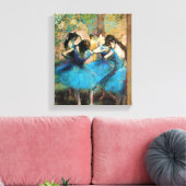 Toile Danseuses Degas Blue (Insitu(Salon))