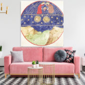 Toile Dante et Beatrice (Insitu(Salon))