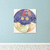 Toile Dante et Beatrice (Insitu (Plancher de Bois))