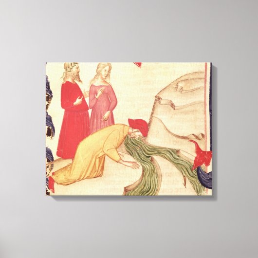Toile Dante se purifiant avant d'entrer (Recto)