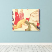 Toile Dante se purifiant avant d'entrer (Insitu (Plancher de Bois))