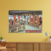 Toile Danville, Virginie - Scènes de grandes lettres (Insitu(Salon))