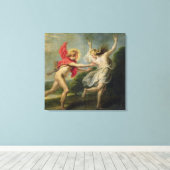 Toile Daphne et Apollo (pétrole) (Insitu (Plancher de Bois))