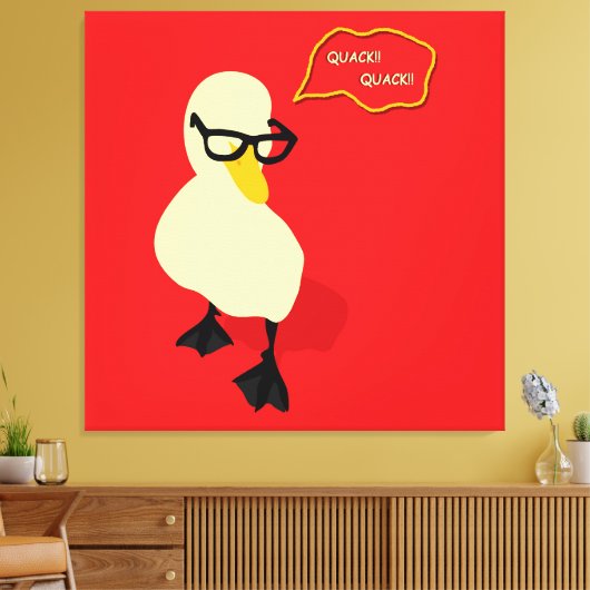 Toile Dapper Duck (Insitu(Salon))