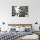 Toile Dapper mort : Squelette dans la ville (Insitu(Chambre))