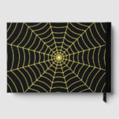 Toile d'araignée gothique Monogramme Mariage feuil (Verso)