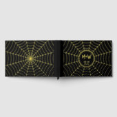 Toile d'araignée gothique Monogramme Mariage feuil (Complet)