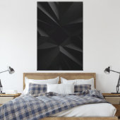 Toile Dark Geometry Minimalist Abstract (Insitu(Chambre))