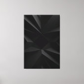 Toile Dark Geometry Minimalist Abstract (Recto)