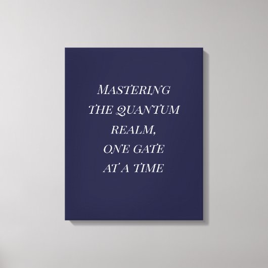 Toile Dark Indigo Silver Playfair Quantum Art (Recto)