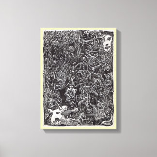 Toile Dark Passage par Brian Benson