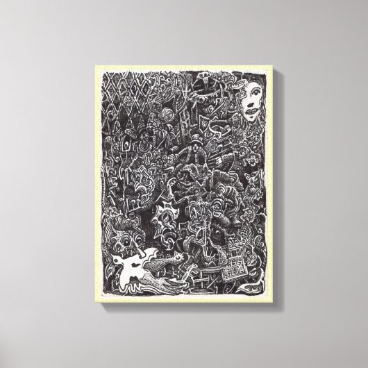 Toile Dark Passage par Brian Benson (Recto)
