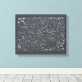 Toile Darkworld, by Brian Benson, (Insitu (Plancher de Bois))
