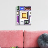 Toile d'art abstrait (Insitu(Salon))