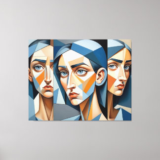 Toile D'Art Abstrait Élégante, Décor Maison Unique