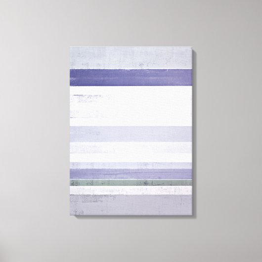 Toile d'art Abstrait 'Grape' violet et gris Imprim (Recto)