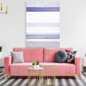 Toile d'art Abstrait 'Grape' violet et gris Imprim (Insitu(Salon))