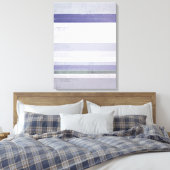 Toile d'art Abstrait 'Grape' violet et gris Imprim (Insitu(Chambre))