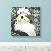 Toile d'art Birdie (Insitu (Plancher de Bois))